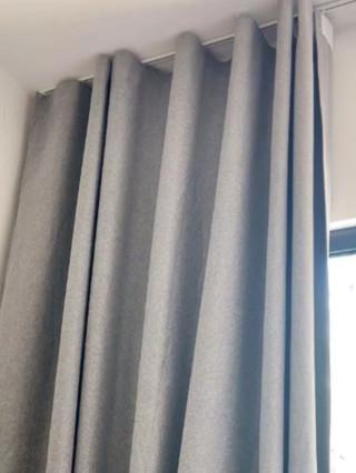 Cortina Blackout Rustico Corta Luz 100% Bloqueio 4m x 2,50/ 2,60/ 2,70/ ...