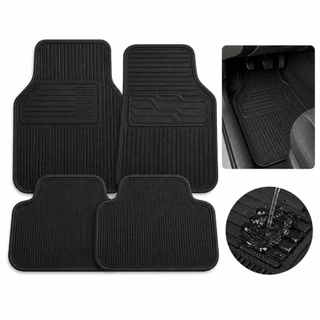 Tapete Automotivo Universal Borracha Lavável Encaixe Perfeito Produto Nacional