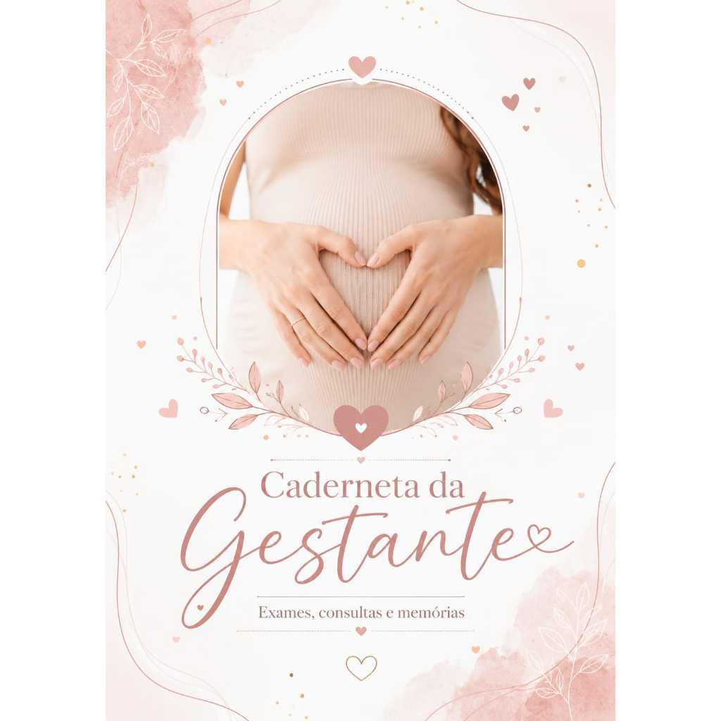 Caderneta da Gestante Personalizada — Foto Barriga
