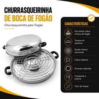 Churrasqueira Boca De Fogão Grill Assador Carnes Facility