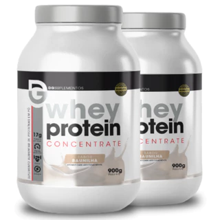 Kit 2x Whey Protein Concentrate 900g - DG Labs