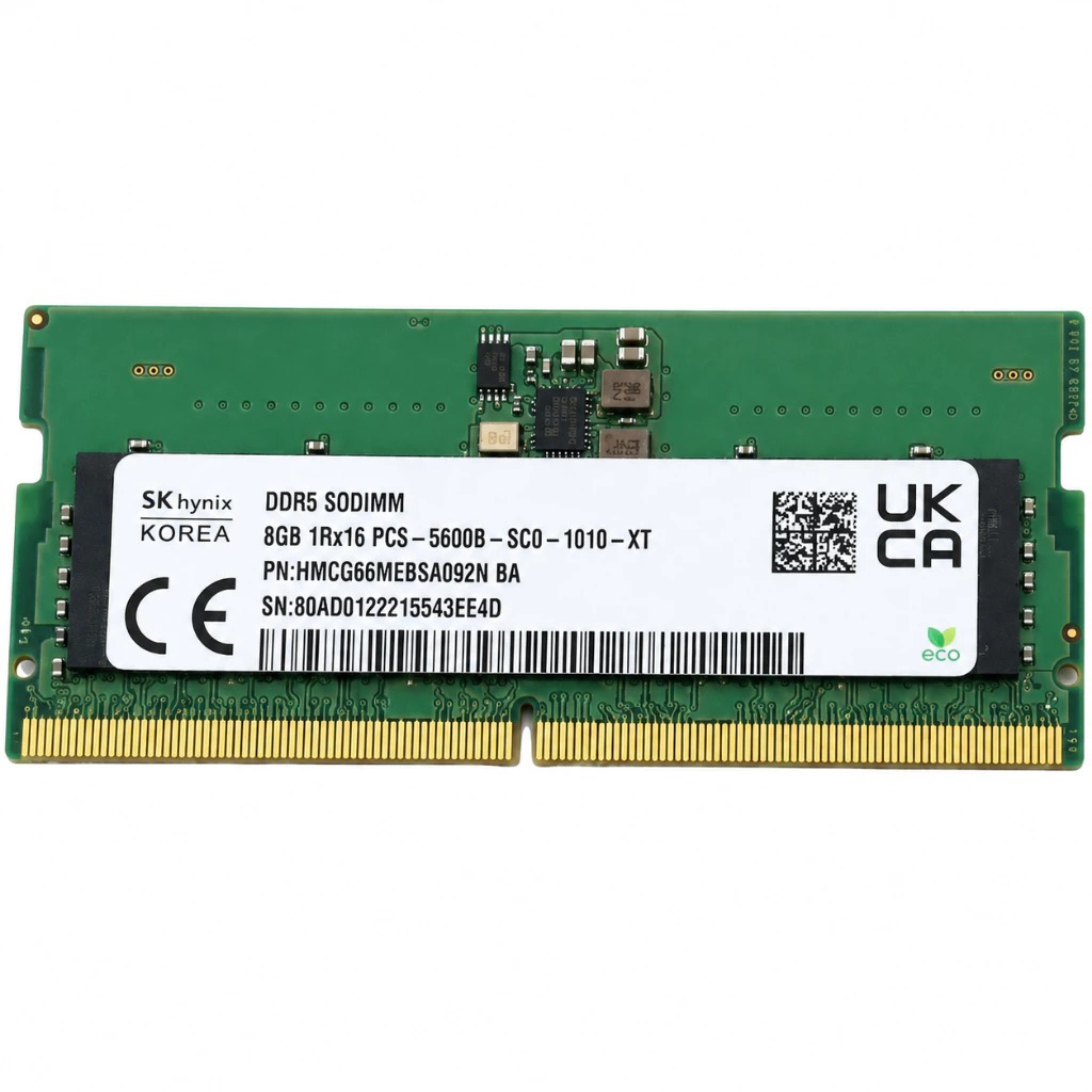 Memoria Ram DDR5 8GB LAPTOP SODIMM 4800MHZ 5600MHZ NOTEBOOK ADATAXPGCRUCIALSAMSUNGSK HYNIX LACRADA