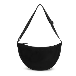 Bolsa Feminina Dakota Meia Lua em Suede Transversal