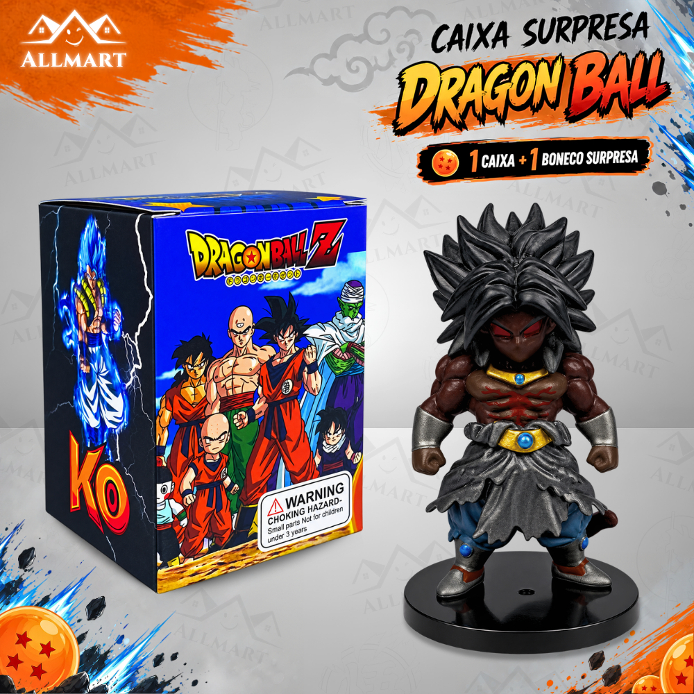 Boneco Dragon Ball Z Surpresa – Caixa Misteriosa Anime | Blind Box