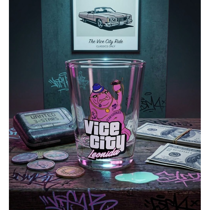 Copo de Shot Premium Vice City GTA VI – Edição Limitada