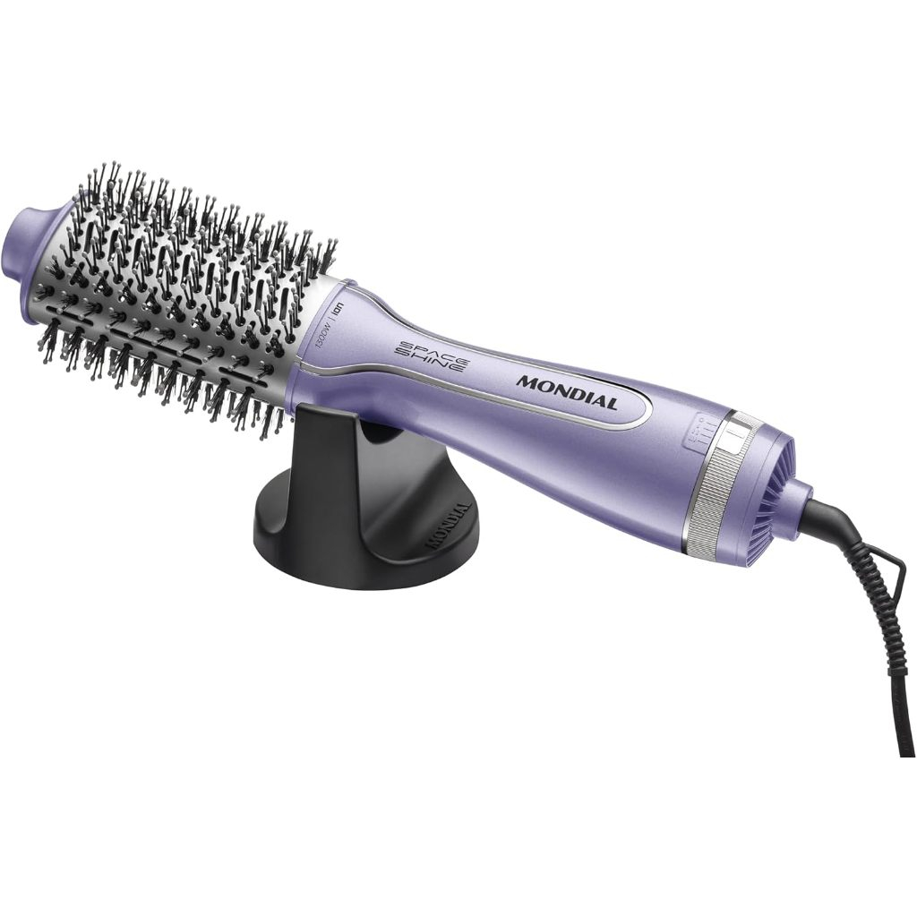 Escova Secadora Space Shine Mondial Lilás 1300w - ES-21 - 127/220V ...