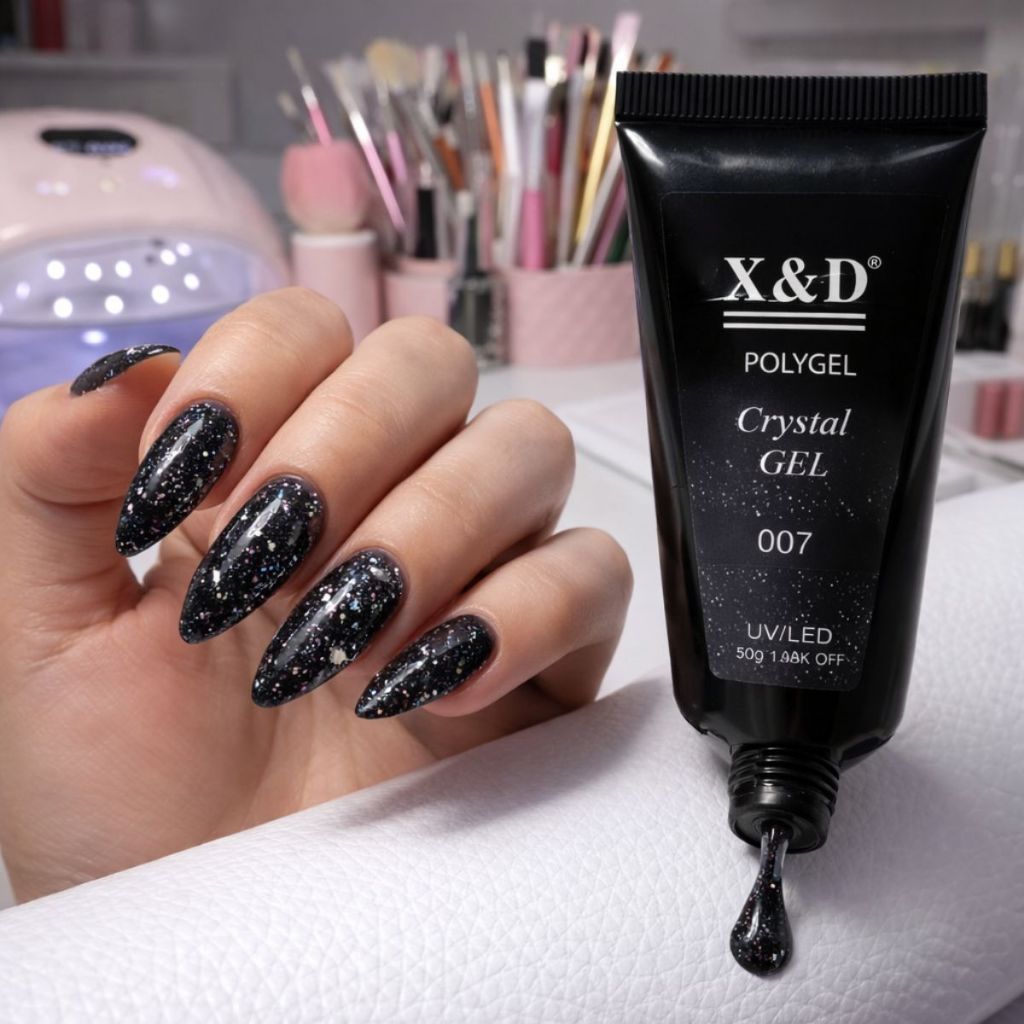 Polygel com glitter mold F1 Nail designer 8 cores | Shopee Brasil