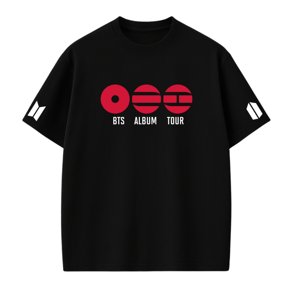 Camiseta Bts Album Arirang Kpop Tour Bt21 Membros Show Brasil