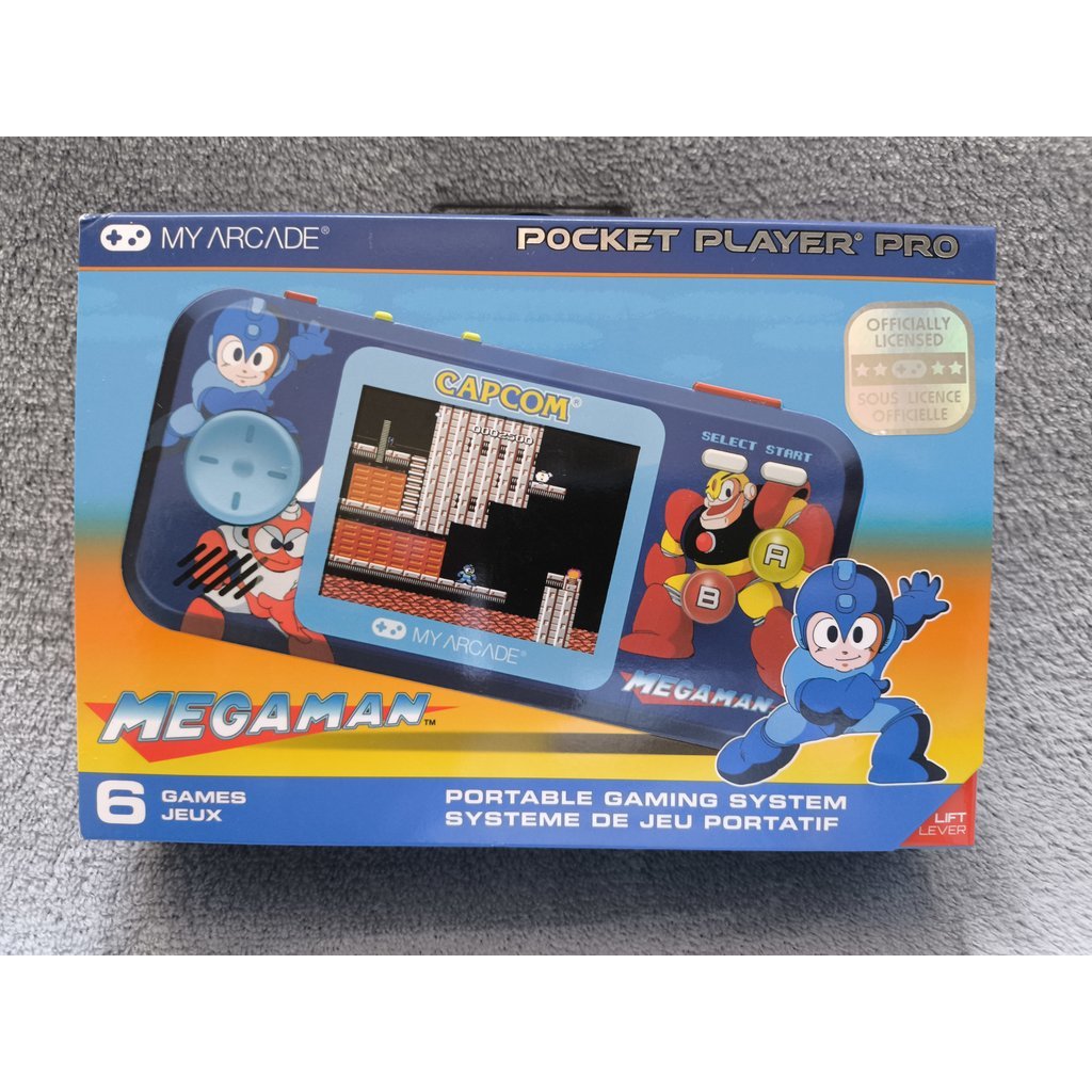 My Arcade Megaman Pocket Player Pro | Shopee Brasil