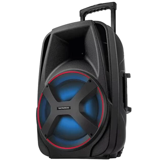 Caixa Amplificada Mondial CM-550 com Bluetooth, USB Rádio FM e Função TWS em Oferta na Shopee