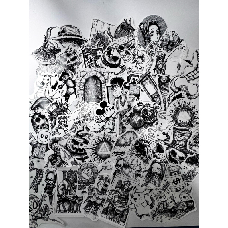 Adesivos Stickers Box (50 Unidades) | Shopee Brasil