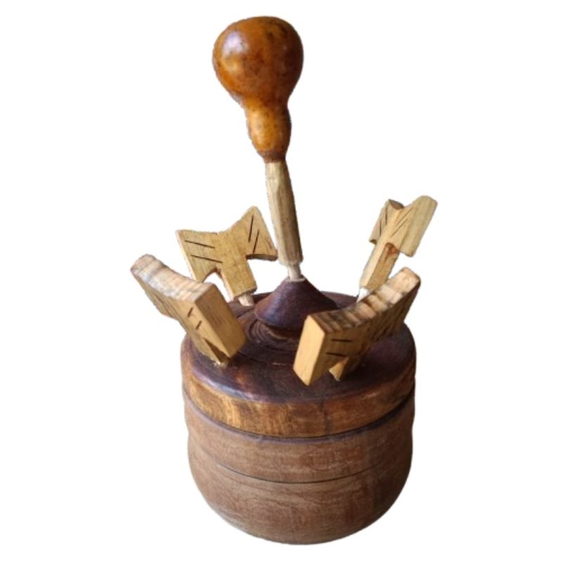 Igba de Xangô Artesanal em Madeira Nobre – Peça Exclusiva | Shopee Brasil