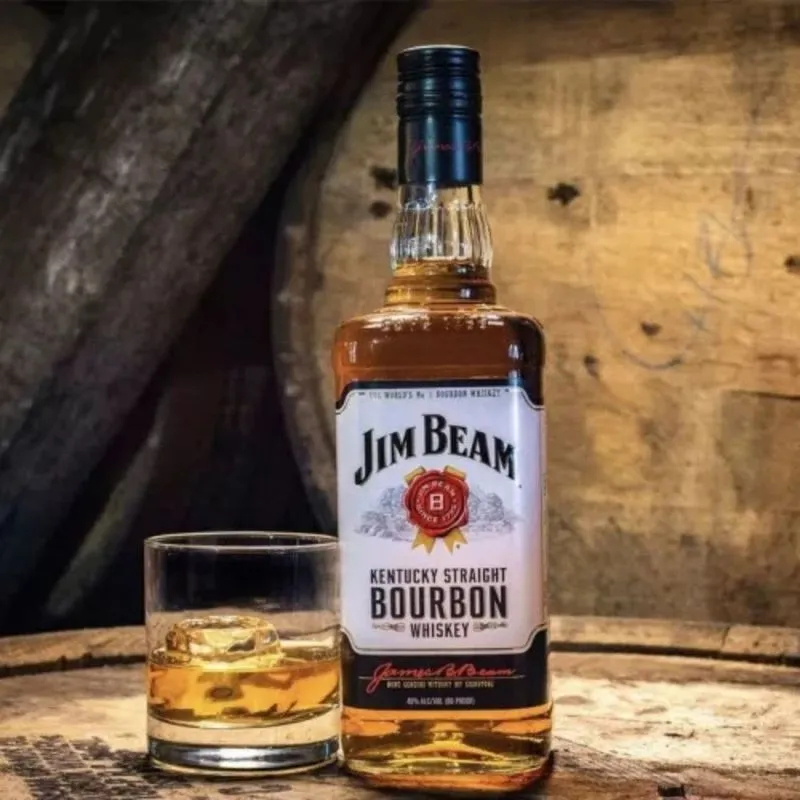 Bourbon Jim Beam 1L Original Kentucky Straight Whiskey - Pronta