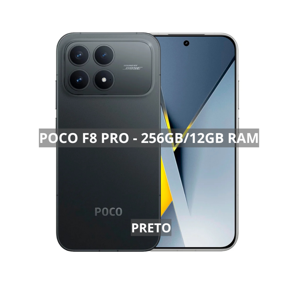 Xiaomi Poco F8 Pro 5G,Versão Global 256-512GB/12 GB RAM
