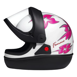 Capacete San Marino femme branco masculino feminino promoção