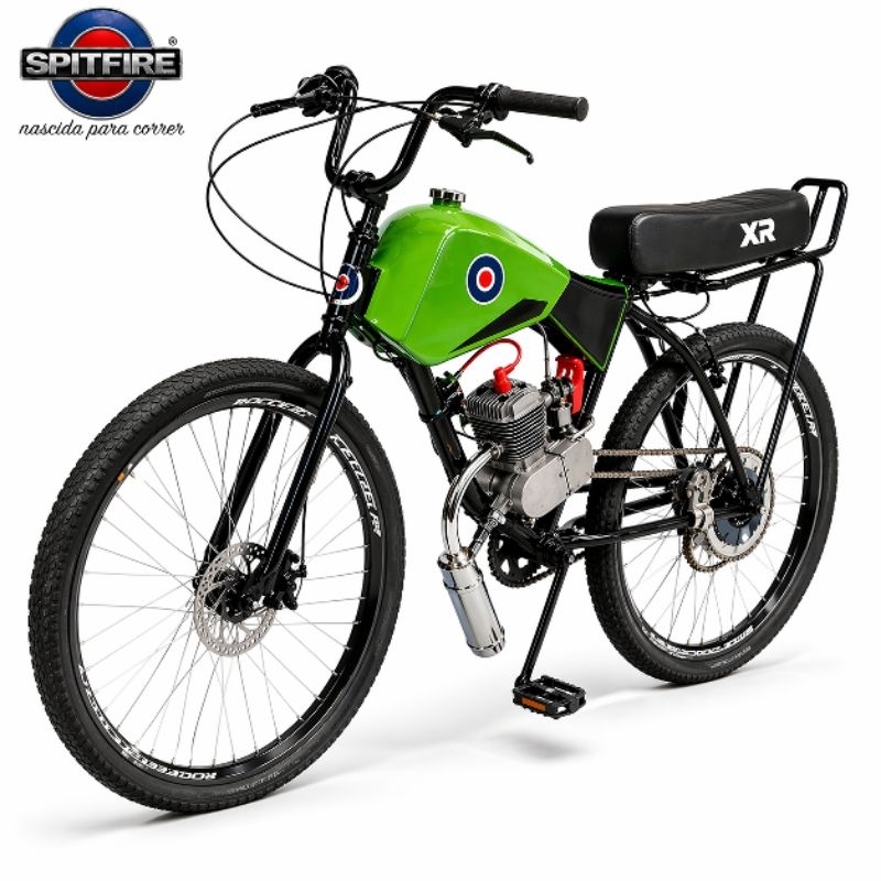 Bicicleta Bike Motorizada 80cc Moskito Aro 29 Freio a Disco Rocket