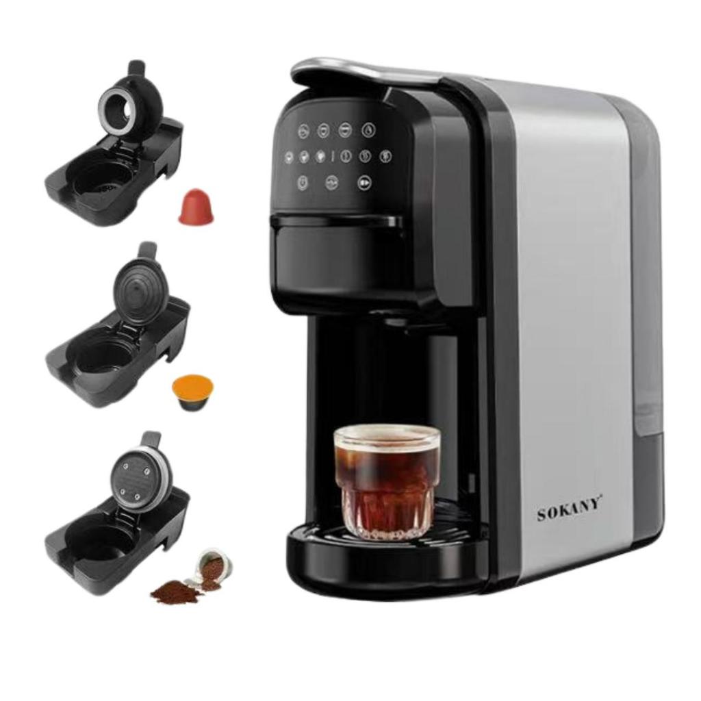 Maquina Café Nespresso Dolce Gusto 3 Em 1 Cápsulas Pó 1.400w Digital ...