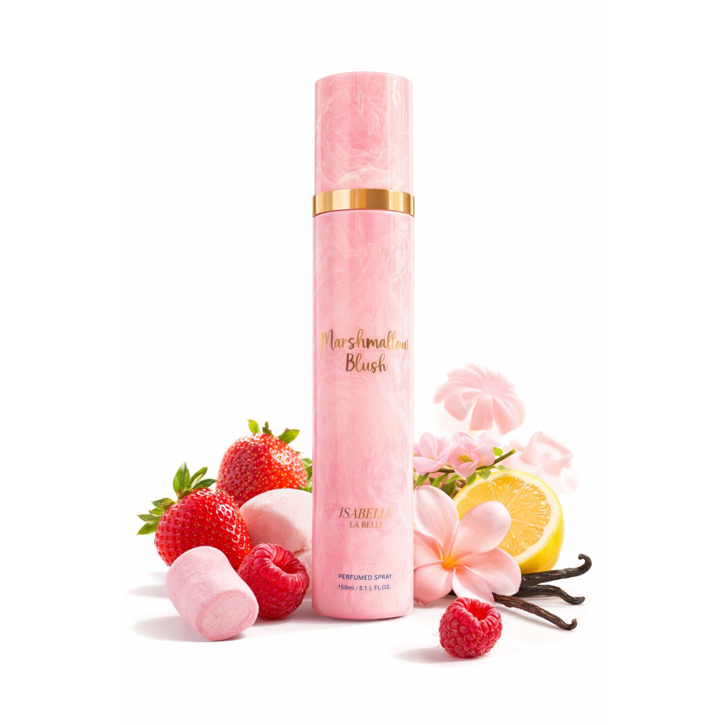 Isabelle la Belle Body Splash MARSHMALLOW BLUSH 300 ml. | Shopee Brasil