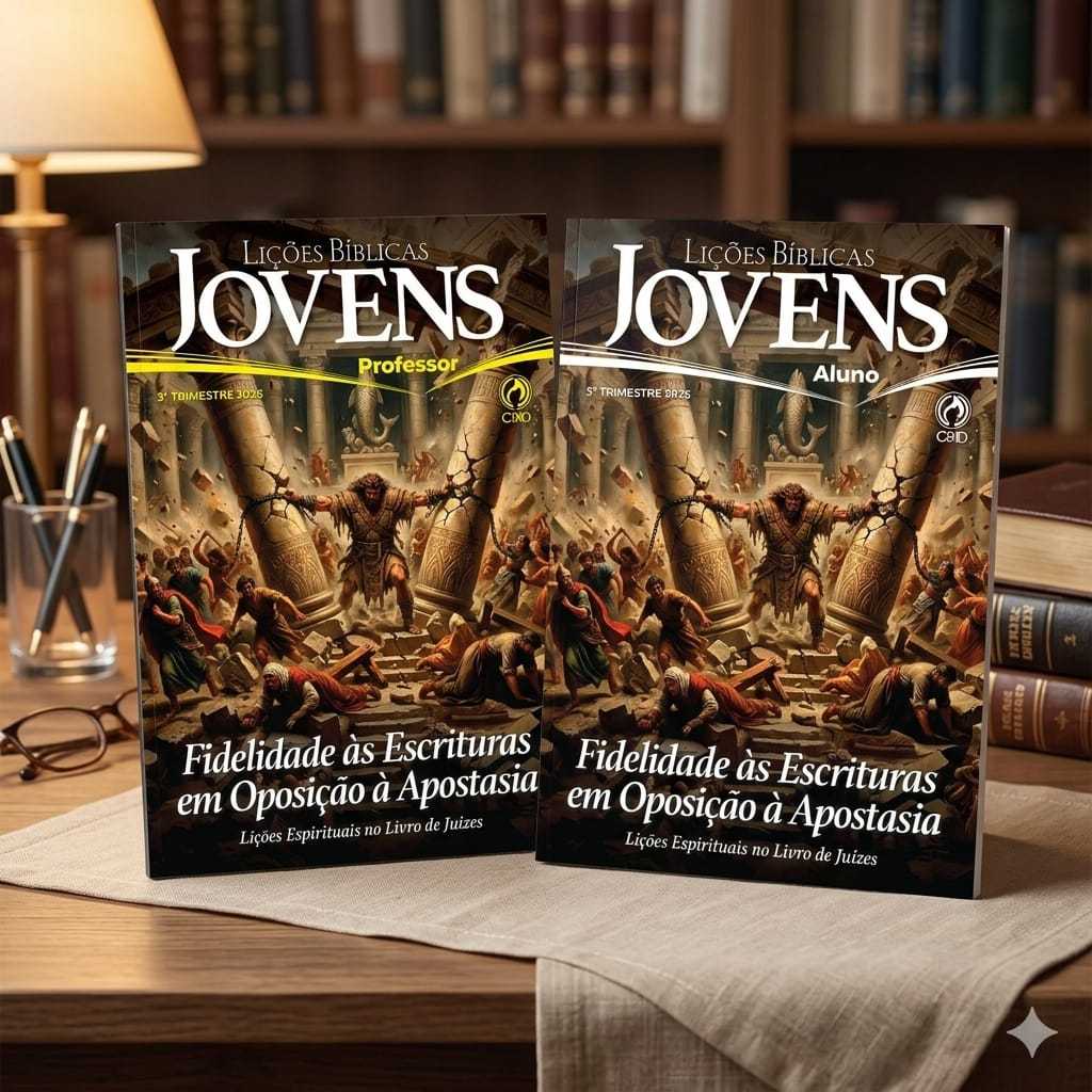 Kit Revistas Para Jovens 11 a 18 anos Escola Dominical - 7 Alunos