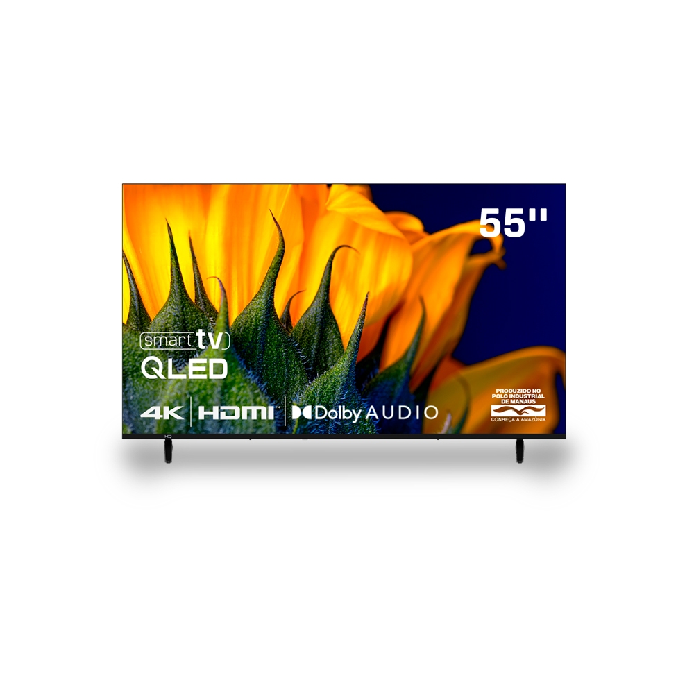 Smart TV HQ QLED 55 4K Wi-Fi