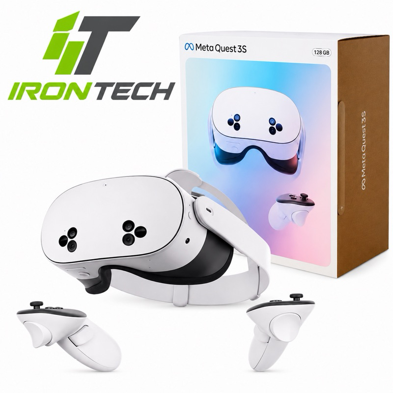 Lente de Realidade Virtual Meta Quest 3S 128GB+com jogo batman