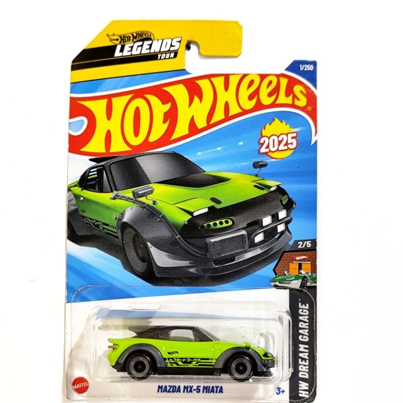 Hot Wheels - Mattel - Carrinho Mazda RX-7, MX-5, RX-3, Savana