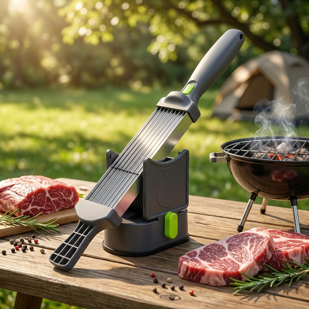 Fatiador Doméstico e Profissional – Corte Preciso para Carne