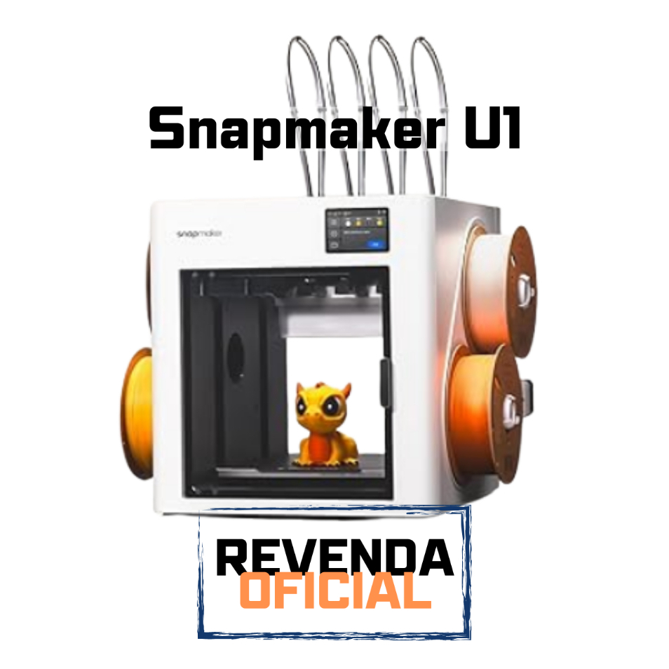 Impressora 3D Snapmaker U1 com nota fiscal e garantia
