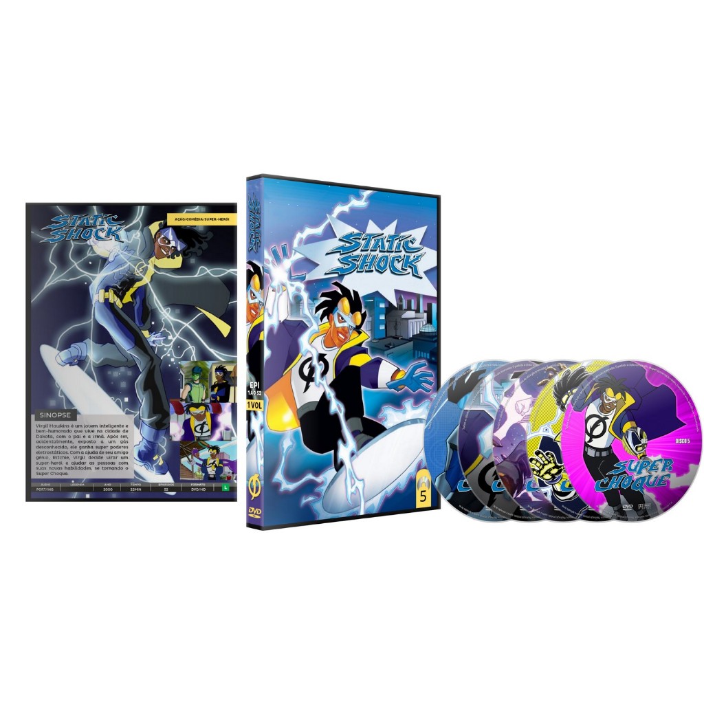 Dvd Super Choque Série Completa Dublado | Shopee Brasil