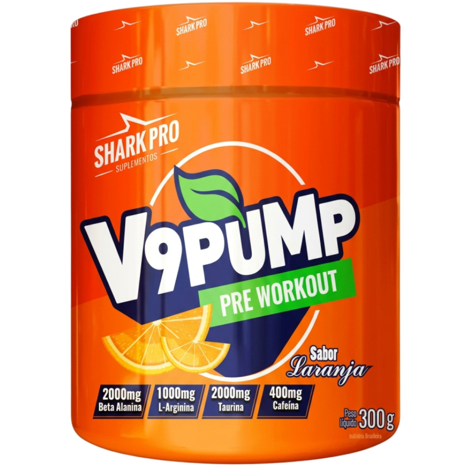 Pré Treino V9 Pump 300g - Shark Pro