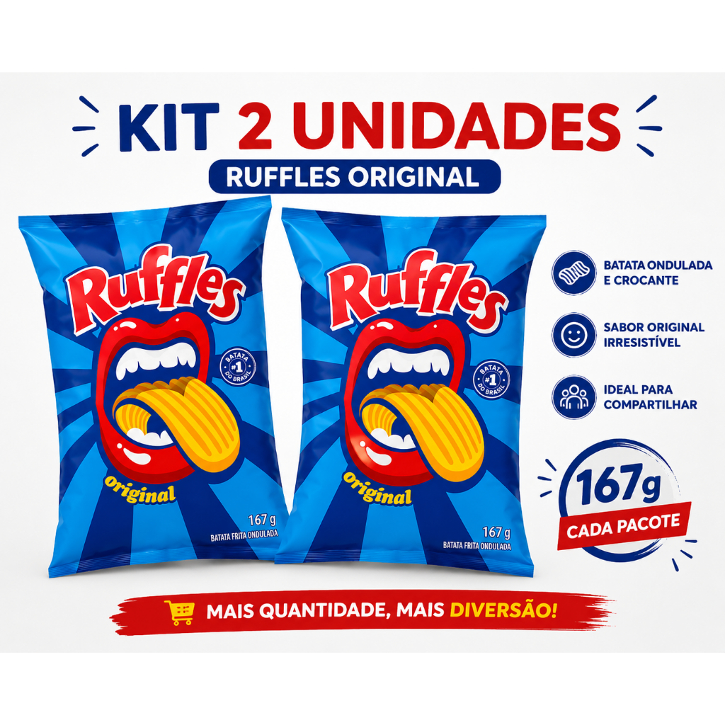 Ruffles em Oferta | Shopee 2026