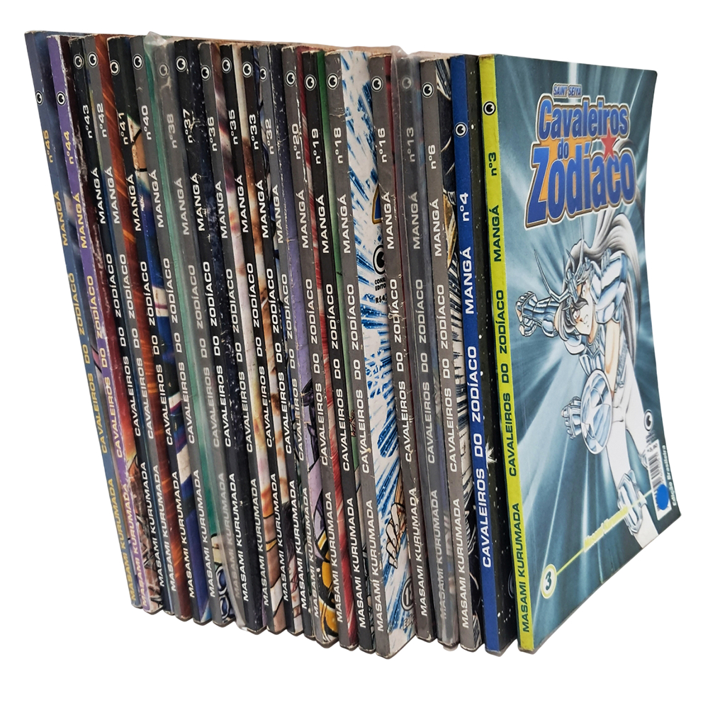 Coleção Os Cavaleiros Do Zodíaco Saint Seiya Varios Volumes Conrad