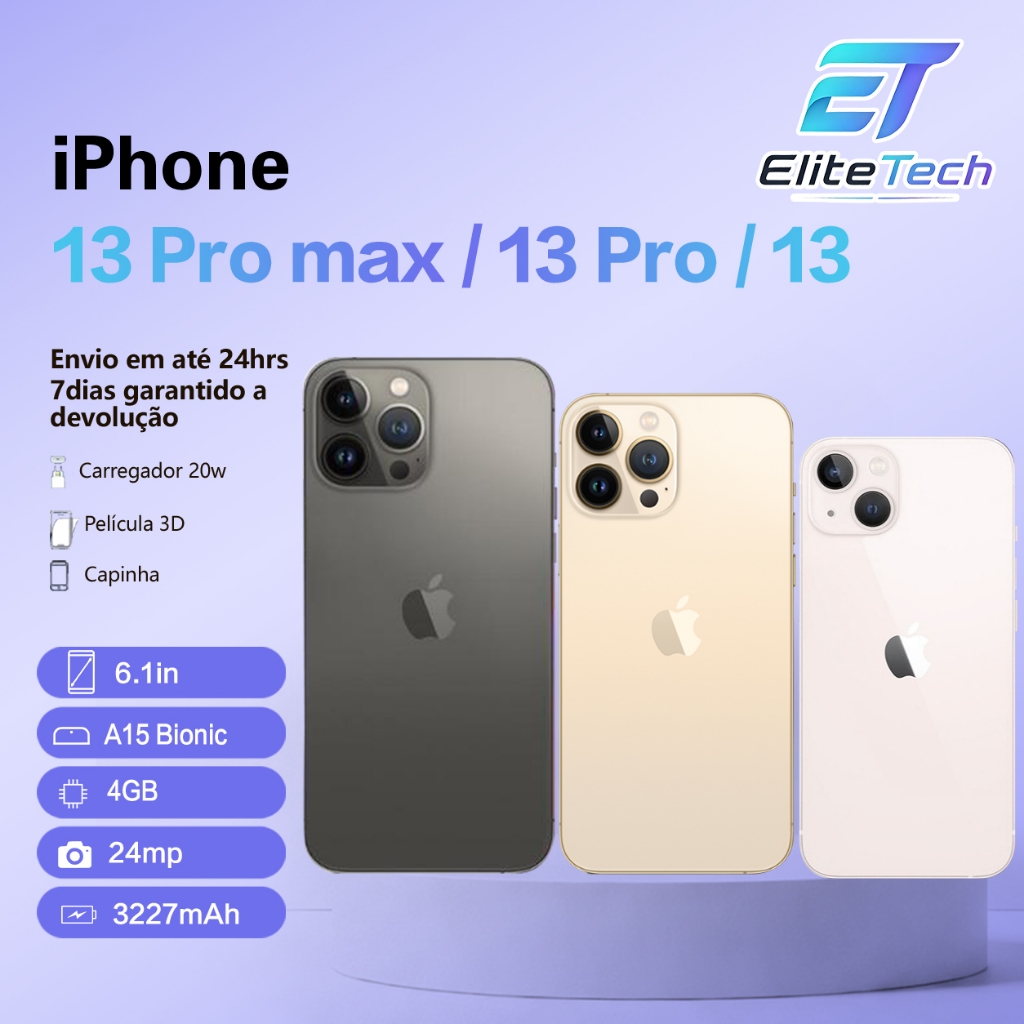 Celular IPhone 13 / 13 Pro/ 13 Pro Max 128gb 100% Original Com