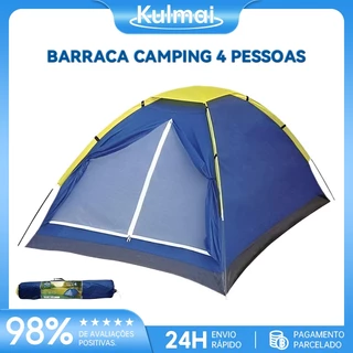 Barraca de Camping Portátil para Acampamento Praia Viagens e Lazer ao Ar Livre com Mosquiteiro
