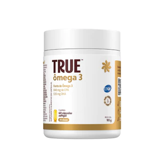True Ômega 3 Com Vitamina E (60 Cápsulas)