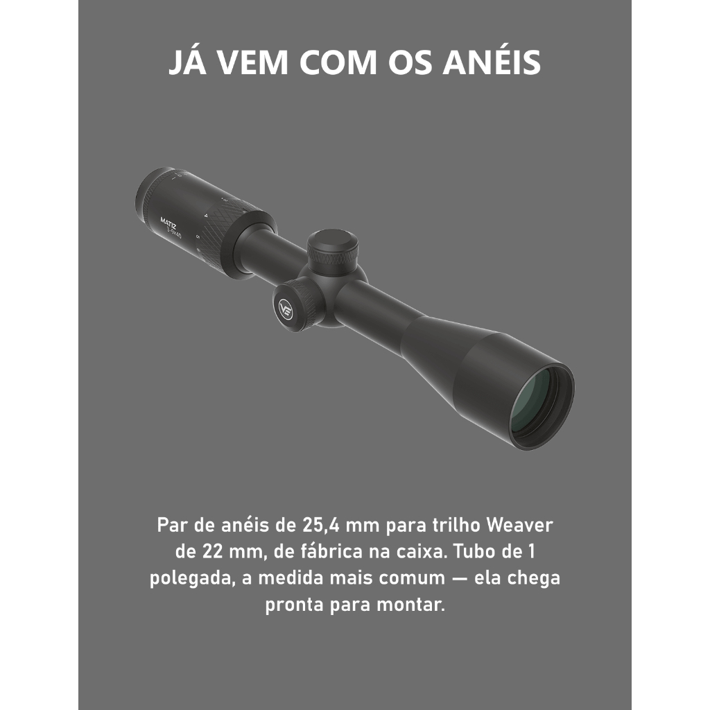 Luneta Vector Optics Matiz 3-9x40 SFP Paralaxe 7.62.308 22mm