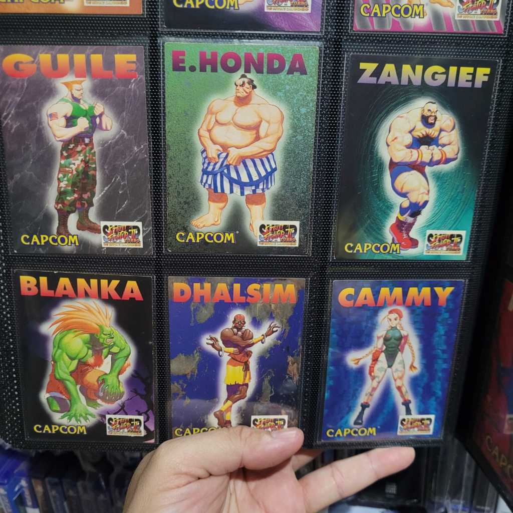 Card ZANGIEF Super Street Fighter II Turbo (Capcom) Década de 90