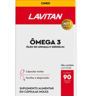 Lavitan Ômega 3 Com 90 Cápsulas Moles