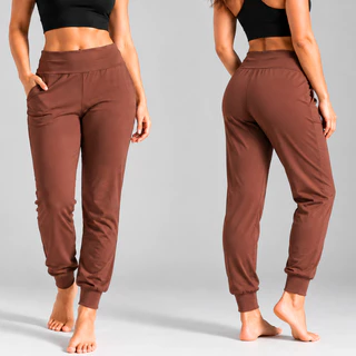 Calça Viscose Premium Feminino Jogger Casual Toque Macio Esporte Casual Yoga