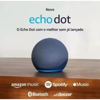 Echo Dot 5ª Geração Alexa Smart Speaker Wi-Fi Bluetooth Som Potente Original Amazon