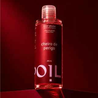 Refil Body Splash Cheiro de Perigo 200ml Spoiler Feminino Fragrância Corporal Marcante Dia a Dia