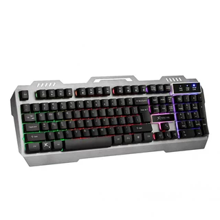 Teclado Com Fio Gaming Marvo KB-505 Xtrike Me USB - Cinza
