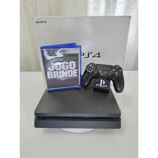 Ps4 Slim 1TB 1 Controle Original + 1 Jogo