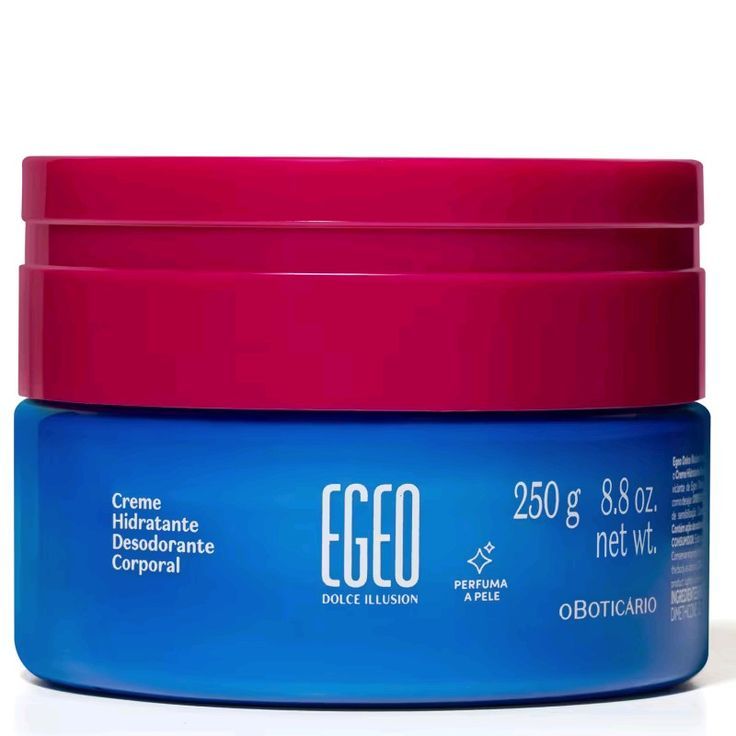 Creme Hidratante Desodorante Corporal Egeo Dolce Illusion 250G em Oferta na Shopee