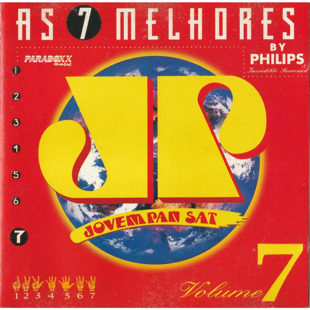 Cd As 7 Melhores Da Jovem Pan Vol. 07 - Paradoxx Music (1997