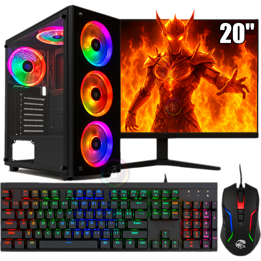 computador gamer amd ryzen 7 3700x radeon rx 6700 xt 12gb 16gb