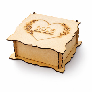 Kit Caixinha 15x15x5 MDF Para Presente Dia Das Maes Lembrancinha Caixas Trabalhadas Decorada Mae em Oferta na Shopee