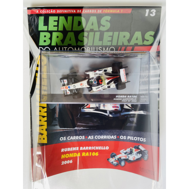 Miniatura Honda RA106 (Lacrada) - Rubens Barrichello - 2006 - F1