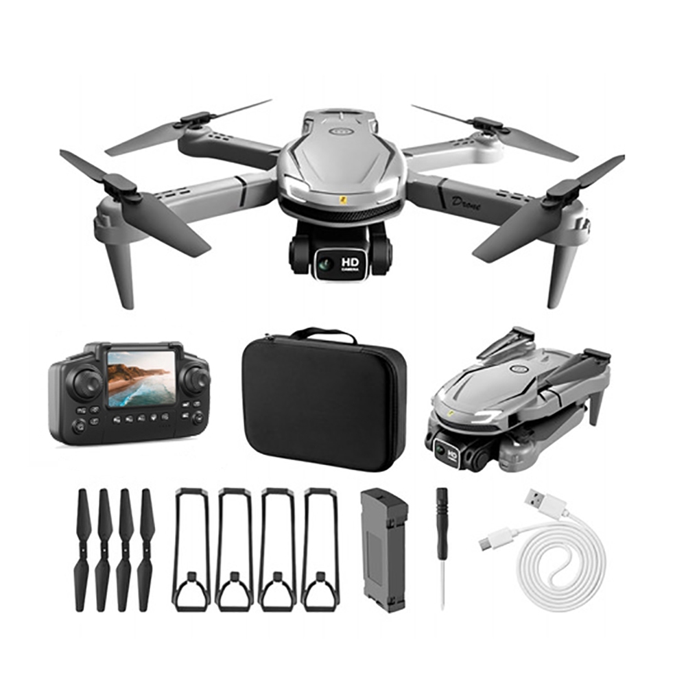 Drone V88 com TELA Profissional Dual-Camera FPV Kit 1 baterias