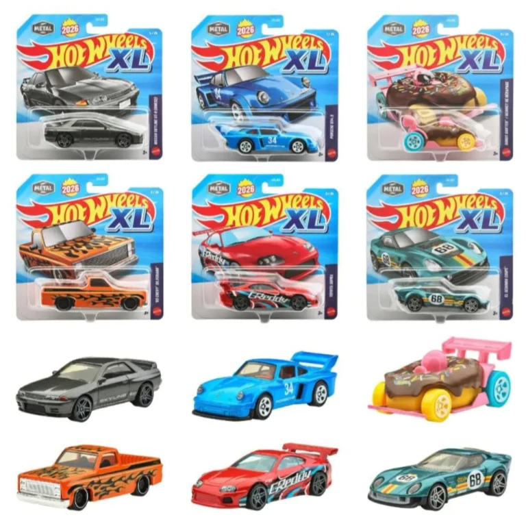 Hot Wheels XL Novidade 2026 Escala 1:43 Original Mattel | Shopee